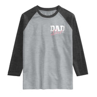Dad Girl 2026 Raglan Shirt Soon to Be Daddy of Baby Girl