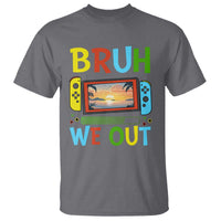 Summer Vacation T Shirt Bruh We Out Game Console Happy Last Day Of School - Wonder Print Shop