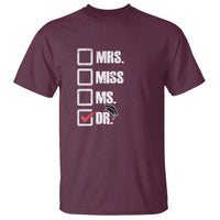 Funny Doctorate Graduation T Shirt Mrs Miss Miss Dr EdD Doctor of Education - Wonder Print Shop