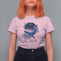 52-Hertz Whale Lover T Shirt For Women Hello There Marine Biologist - Wonder Print Shop