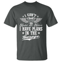 Funny I Cant I Have Plans In The Garage T Shirt Car Mechanics Fathers Day - Wonder Print Shop