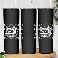 Sewing Lover Skinny Tumbler Sewciopath Quilter Sewing Machine - Wonder Print Shop