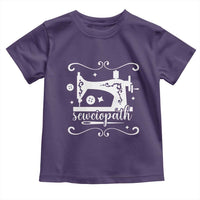 Sewing Lover Toddler T Shirt Sewciopath Quilter Sewing Machine - Wonder Print Shop