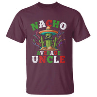 Funny Nacho Average Uncle T Shirt Best Mexican Tio Cactus Father's Day - Wonder Print Shop