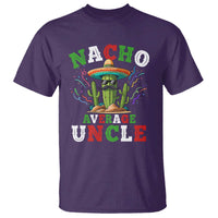 Funny Nacho Average Uncle T Shirt Best Mexican Tio Cactus Father's Day - Wonder Print Shop