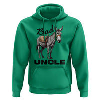 Funny Badass Uncle Hoodie Bad Uncle Donkey Father's Day - Wonder Print Shop