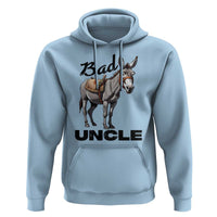 Funny Badass Uncle Hoodie Bad Uncle Donkey Father's Day - Wonder Print Shop