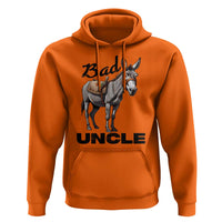 Funny Badass Uncle Hoodie Bad Uncle Donkey Father's Day - Wonder Print Shop