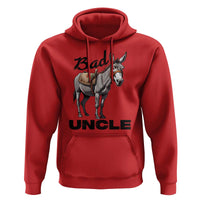 Funny Badass Uncle Hoodie Bad Uncle Donkey Father's Day - Wonder Print Shop