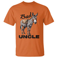 Funny Badass Uncle T Shirt Bad Uncle Donkey Father's Day - Wonder Print Shop