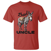 Funny Badass Uncle T Shirt Bad Uncle Donkey Father's Day - Wonder Print Shop
