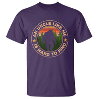 Funny Bigfoot Uncle T Shirt An Uncle Like Me Is Hard To Find Father's Day - Wonder Print Shop