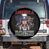 Funny The 2nd Amendment Uncle Sam Spare Tire Cover America The Original Homeland Security - Wonder Print Shop