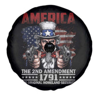 Funny The 2nd Amendment Uncle Sam Spare Tire Cover America The Original Homeland Security - Wonder Print Shop