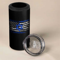 Proud Israeli American 4 in 1 Can Cooler Tumbler Patriotic Israeli USA Flag - Wonder Print Shop