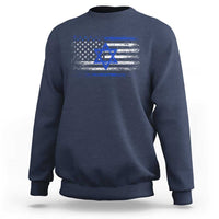 Proud Israeli American Sweatshirt Patriotic Israeli USA Flag - Wonder Print Shop