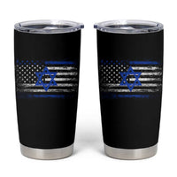 Proud Israeli American Tumbler Cup Patriotic Israeli USA Flag - Wonder Print Shop