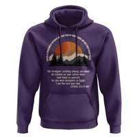 When A Foreigner Resides Among You In Your Land Do Not Mistreat Them Hoodie Leviticus Bible Verse - Wonder Print Shop