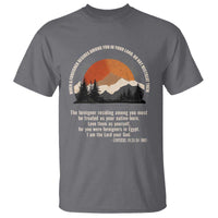 When A Foreigner Resides Among You In Your Land Do Not Mistreat Them T Shirt Leviticus Bible Verse - Wonder Print Shop