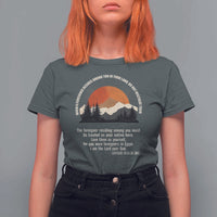 When A Foreigner Resides Among You In Your Land Do Not Mistreat Them T Shirt For Women Leviticus Bible Verse - Wonder Print Shop