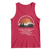 When A Foreigner Resides Among You In Your Land Do Not Mistreat Them Tank Top Leviticus Bible Verse - Wonder Print Shop