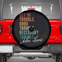 John Lewis Spare Tire Cover Get In Trouble Good Necessary Trouble Social Justice - Wonder Print Shop