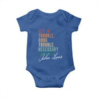 John Lewis Baby Onesie Get In Trouble Good Necessary Trouble Social Justice - Wonder Print Shop