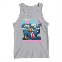 Funny Enjoy An Ice Cold Glass Of Deportation Tank Top American Flag - Wonder Print Shop