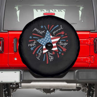 Funny 4th of July Fireworks Foxtrot Delta Tango Spare Tire Cover - Wonder Print Shop