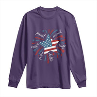 Funny 4th of July Fireworks Foxtrot Delta Tango Long Sleeve Shirt - Wonder Print Shop