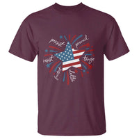 Funny 4th of July Fireworks Foxtrot Delta Tango T Shirt - Wonder Print Shop