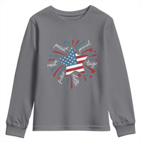 Funny 4th of July Fireworks Foxtrot Delta Tango Youth Sweatshirt - Wonder Print Shop