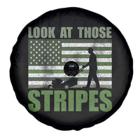 Funny Gardening Lawn Mower Spare Tire Cover Look At Those Stripes American Flag - Wonder Print Shop