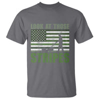 Funny Gardening Lawn Mower T Shirt Look At Those Stripes American Flag - Wonder Print Shop