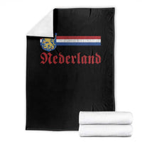 Nederland Holland Emblem Lion Vintage Dutch Flag Throw Blanket
