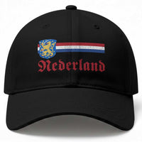 Nederland Holland Emblem Lion Vintage Dutch Flag Baseball Cap