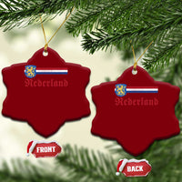 Nederland Holland Emblem Lion Vintage Dutch Flag Ceramic Ornament