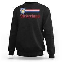 Nederland Holland Emblem Lion Vintage Dutch Flag Sweatshirt