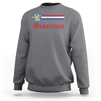 Nederland Holland Emblem Lion Vintage Dutch Flag Sweatshirt