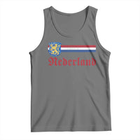 Nederland Holland Emblem Lion Vintage Dutch Flag Tank Top