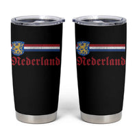 Nederland Holland Emblem Lion Vintage Dutch Flag Tumbler Cup