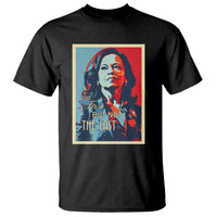 The First But Not The Last T Shirt Madam Harris 2024 USA Portrait Presidential Election - Wonder Print Shop