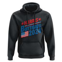 Harris Buttigieg 2024 Hoodie Presidential Election American Flag - Wonder Print Shop
