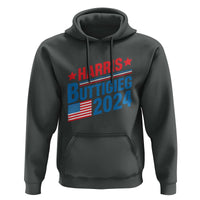 Harris Buttigieg 2024 Hoodie Presidential Election American Flag - Wonder Print Shop