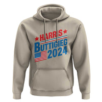 Harris Buttigieg 2024 Hoodie Presidential Election American Flag - Wonder Print Shop