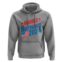 Harris Buttigieg 2024 Hoodie Presidential Election American Flag - Wonder Print Shop
