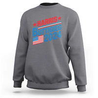 Harris Buttigieg 2024 Sweatshirt Presidential Election American Flag - Wonder Print Shop