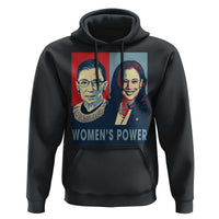 Women's Power Hoodie Ruth Harris Supporter Feminist Women's rights - Wonder Print Shop