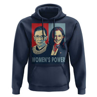 Women's Power Hoodie Ruth Harris Supporter Feminist Women's rights - Wonder Print Shop