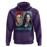Women's Power Hoodie Ruth Harris Supporter Feminist Women's rights - Wonder Print Shop